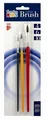 Pinselset, 3PCS, Nr. 4-6-10, Holz, ICO "Creative Kids"