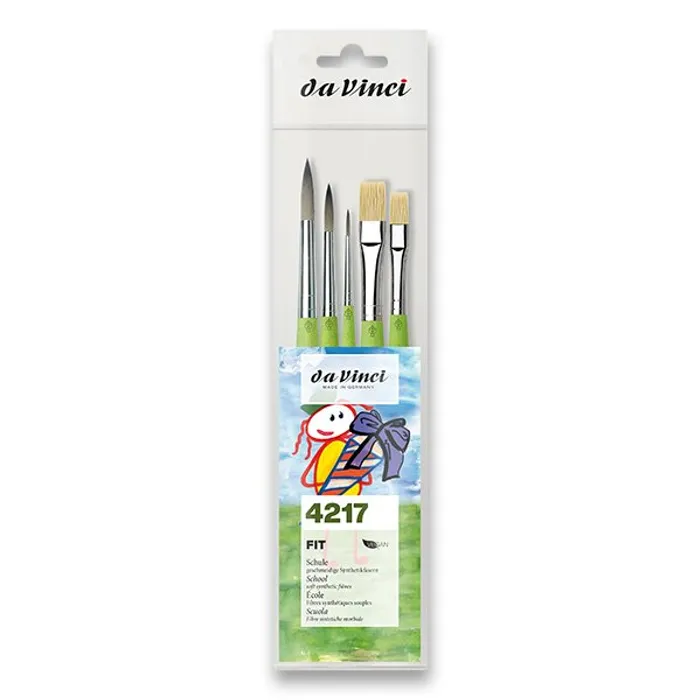 Hauptbild des Produkts Sada štětců da Vinci Fit Synthetics & Bristle Synthetics souprava, 5 ks