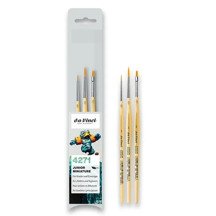 Hauptbild des Produkts Sada štětců da Vinci Junior Synthetics souprava, 3 ks