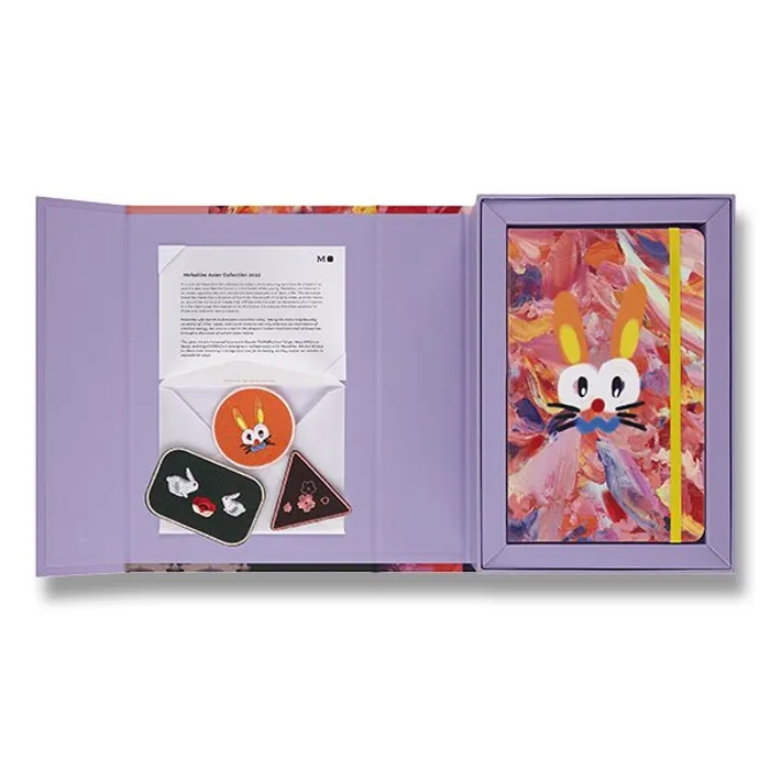 Hauptbild des Produkts Sada Zápisníků Moleskine Sakura a YearoftheRabbit L, linkovaný, sběratelská edice