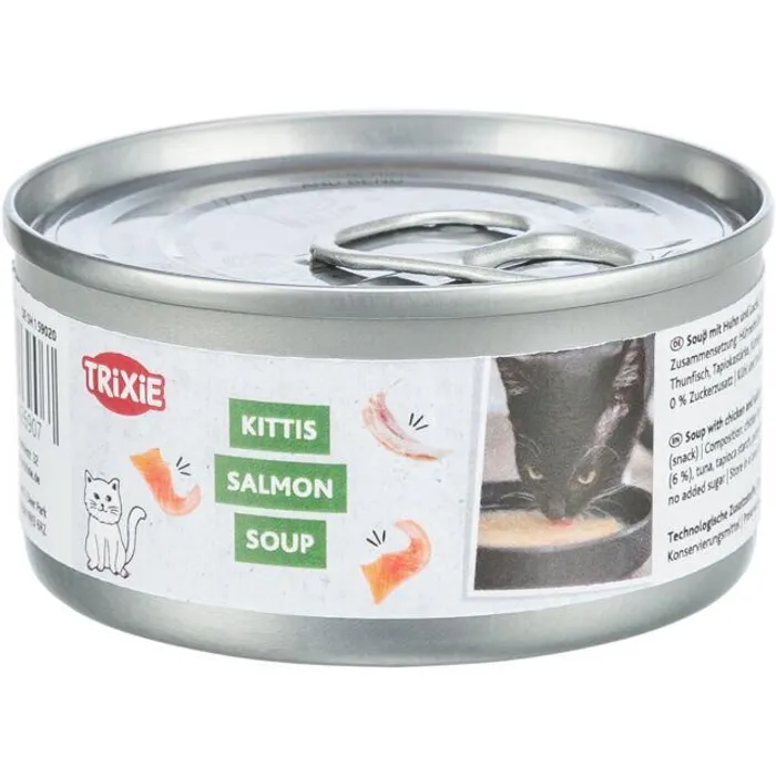 Hauptbild des Produkts Salmon Soup kuře & losos - tekutý pamlsek pro kočky, 80 g