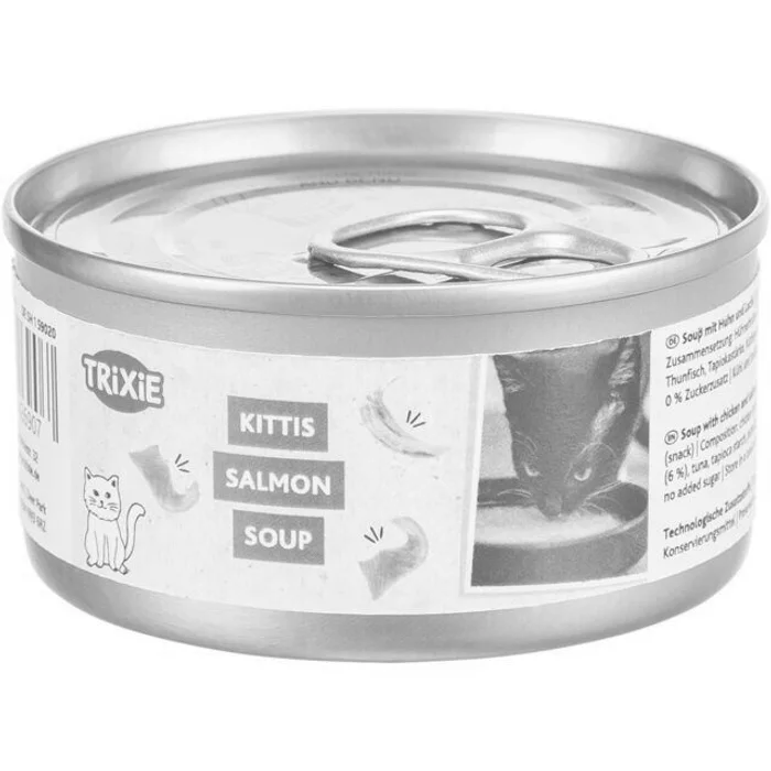 Hauptbild des Produkts Salmon Soup losos & kuře - tekutý pamlsek pro kočky, (BAL 4 x 80 g)