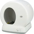 Selbstreinigende SMART-Toilette für Katzen, 53 x 55,5 x 52 cm, weiß