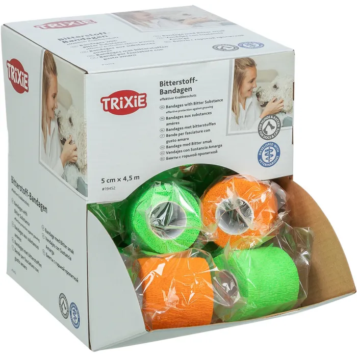 Hauptbild des Produkts Samodržící bandážová obinadla s hořkou přísadou 5 cm/4,5 m, [1ks]