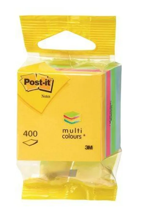 Hauptbild des Produkts Samolepicí bloček, 51x51 mm, 400 lístků, blister, 3M POSTIT