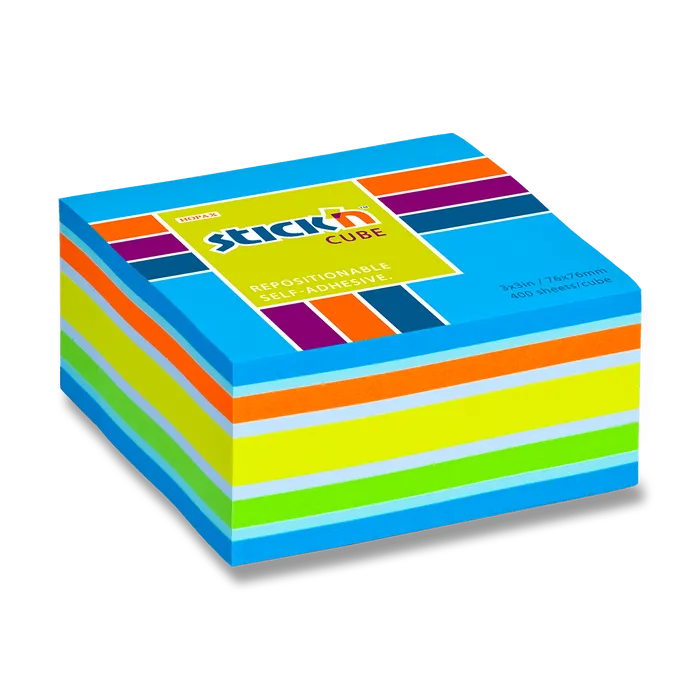 Hauptbild des Produkts Samolepicí bloček Hopax Stick’n Notes Neon modrý