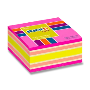 Selbstklebender Notizblock Hopax Stick'n Notes Neonpink