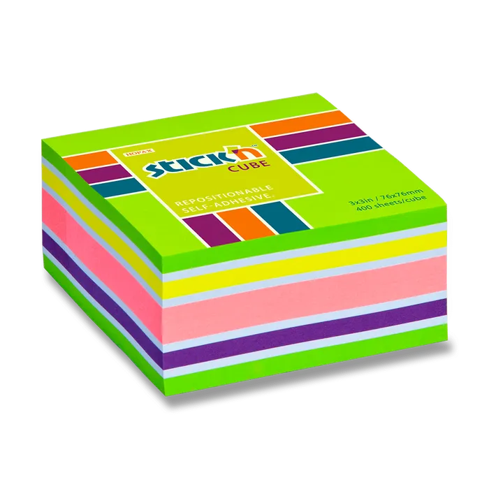 Hauptbild des Produkts Samolepicí bloček Hopax Stick’n Notes Neon zelený