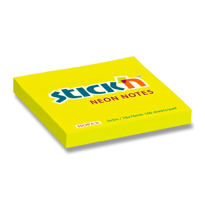 Hauptbild des Produkts Samolepicí bloček Hopax Stick’n Notes žlutý