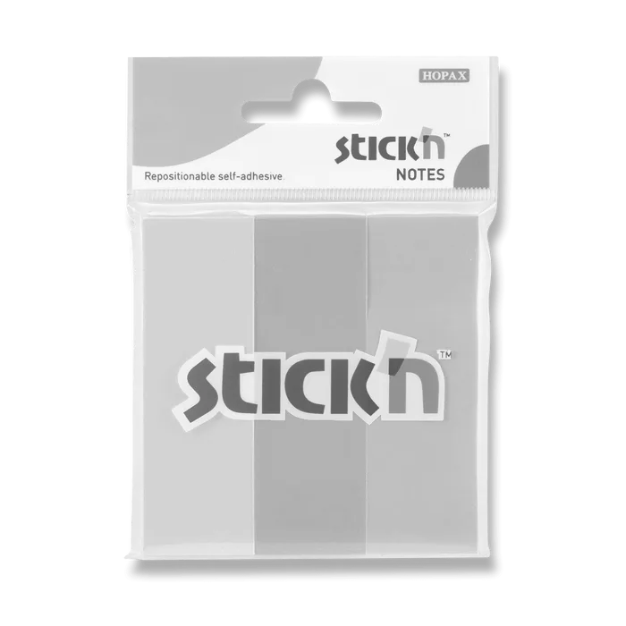 Hauptbild des Produkts Samolepicí záložky Hopax Stick’n Notes 76 x 25 mm, 3 × 50 listů, neonové