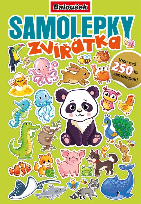 Hauptbild des Produkts Samolepkový sešit - Zvířátka