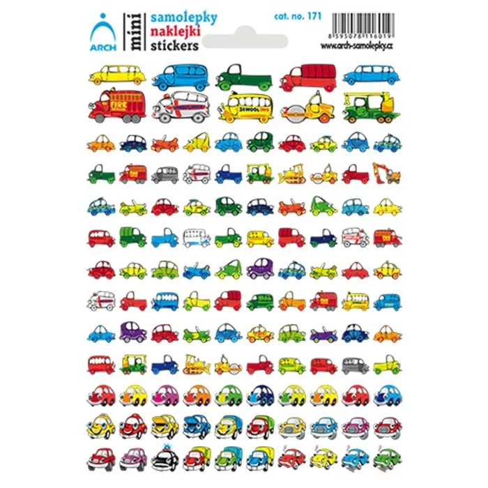 Hauptbild des Produkts Samolepky "Autíčka"