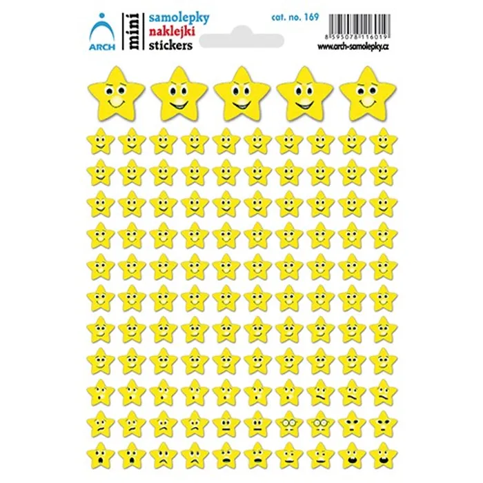 Hauptbild des Produkts Samolepky "Hvězdičky" žluté