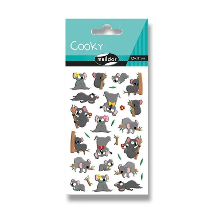 Hauptbild des Produkts Samolepky Maildor 3D Cooky Koaly