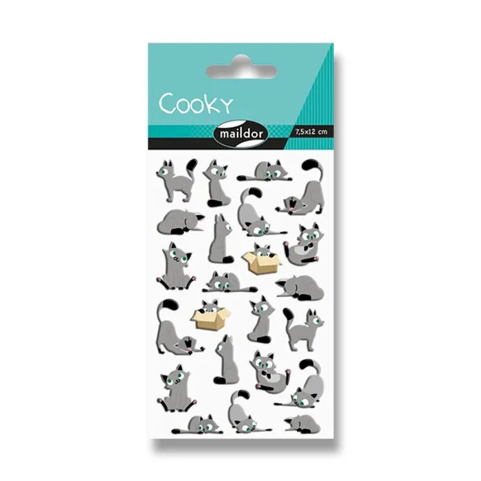 Hauptbild des Produkts Samolepky Maildor 3D Cooky Kočky