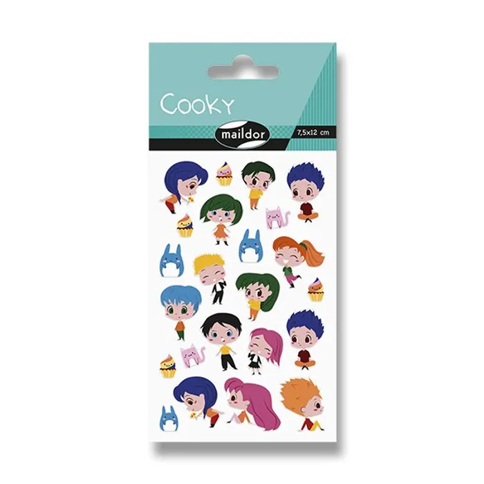 Hauptbild des Produkts Samolepky Maildor 3D Cooky Manga