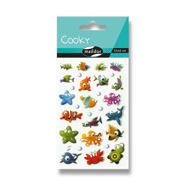 Hauptbild des Produkts Samolepky Maildor 3D Cooky Mořský svět