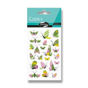 Aufkleber Maildor 3D-Cookie-Schmetterlinge