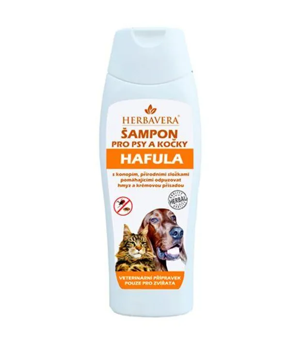 Hauptbild des Produkts Šampon antiparazitní pro psy a kočky HAFULA 250 ml