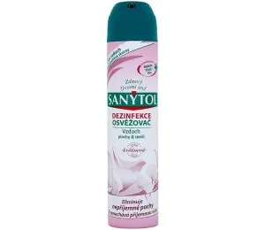 Sanytol Kwiatowy odświeżacz powietrza dezynfekujący do powierzchni i tekstyliów 300 ml