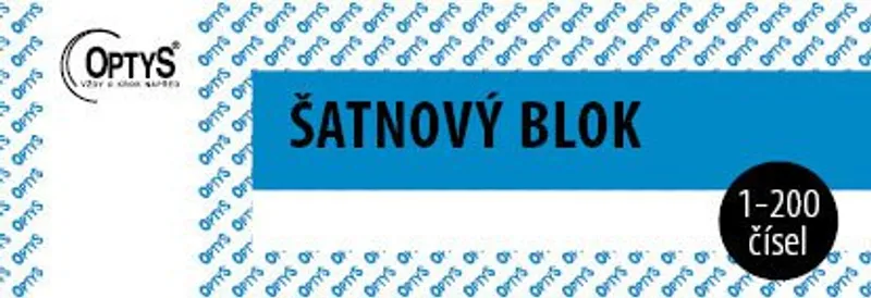 Hauptbild des Produkts Šatnový blok, 200 listů 1280