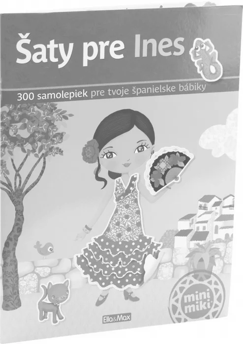 Hauptbild des Produkts Šaty pre INES – Kniha samolepiek