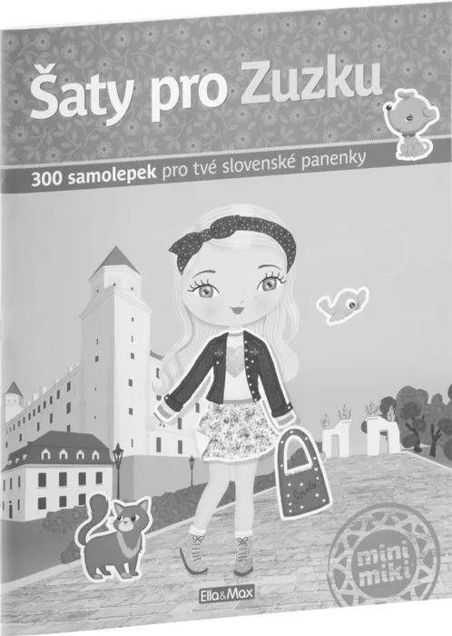 Hauptbild des Produkts Šaty pro ZUZKU – Kniha samolepek