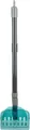 Kotsammler mit Teleskopstange 60-107 cm grau/blau