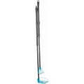 Kotsammler mit Teleskopstange 60-107 cm grau/blau
