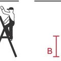 Weiteres Produktbild Leiter, 6 Stufen, Aluminium, KRAUSE "Safety"