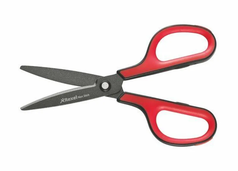 Hauptbild des Produkts Scissors, non-stick, REXEL "X3", red-black