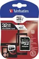 SecureDigital SDHC 32 GB Micro-Speicherkarte, Klasse 10, mit Adapter, Verbatim