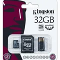 Weiteres Produktbild SecureDigital SDHC 32GB micro paměťová karta s adaptérem, Class 4, Kingston