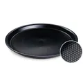 Serviertablett (PS) Gastro rund schwarz O 37 x 3 cm [1 Stk.]