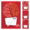 A6-Notizbuch, 40 Blätter - liniert 644