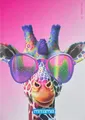 "Animal" Schulheft, A4, liniert mit Rand, 40+2 Blätter, Giraffe, MITAMA 62744-90112