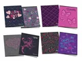 Notizbuch Girls, quadratisch, A5, 52 Blatt, PULSE