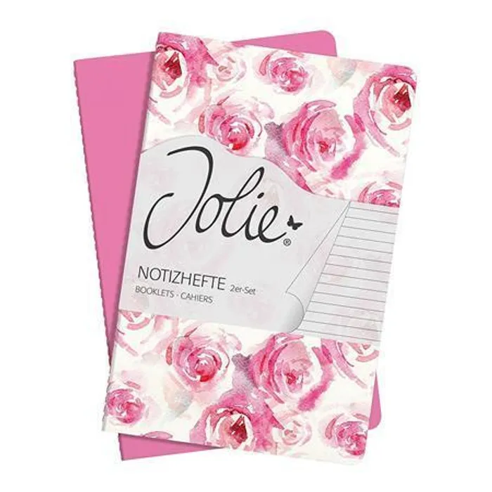 Hauptbild des Produkts Sešit "Jolie", růžová/růže, A5, linkovaný, 32 listů, SIGEL