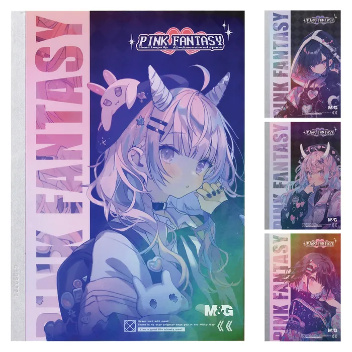 Hauptbild des Produkts Sešit linkovaný A5 M&G Pink Fantasy (4 designy)
