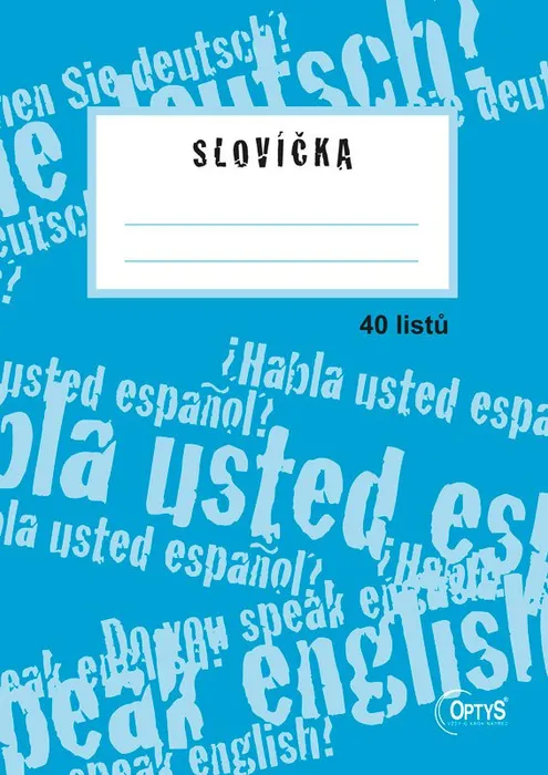 Hauptbild des Produkts Sešit na slovíčka A5 40 listů