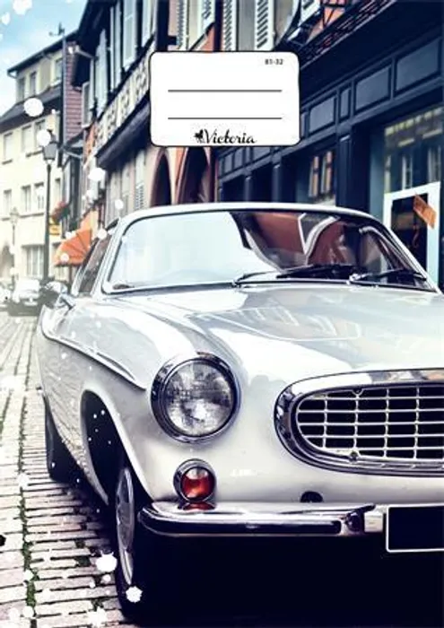 Hauptbild des Produkts Sešit "Oldtimer",  A4, linkovaný, 32 listů, VICTORIA