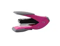 Nietzgerät „EasyTouch 30 Half Strip“, rosa-grau, 24/6, 30 Blätter, mit flacher Heftklammer, REX