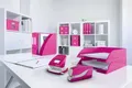Hefter Wow, pink, elektrisch, Nr.10, 10 Blatt, LEITZ
