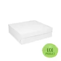 Pappteller weiß 17 x 25 cm RECY [250 St.]