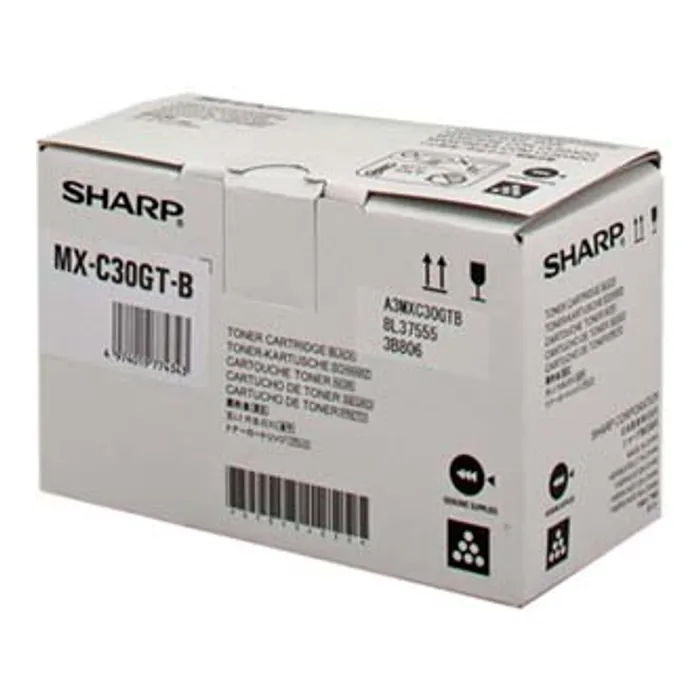 Hauptbild des Produkts Sharp originální toner MX-C30GTB, black, 6000str., Sharp MX-C250FE, C300WE, O
