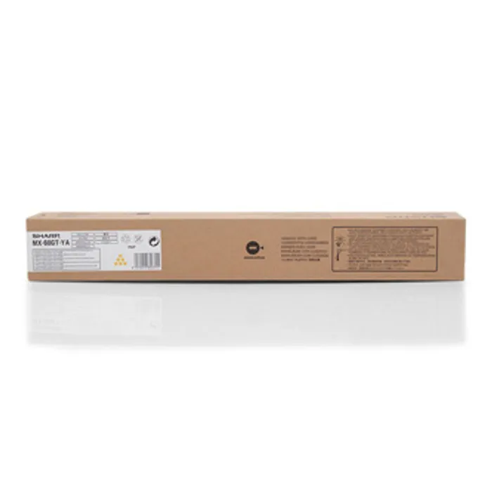 Hauptbild des Produkts Sharp originální toner MX61GTYA, yellow, 24000str., Sharp MX-3050N/3060N/3070N/3550N/3560