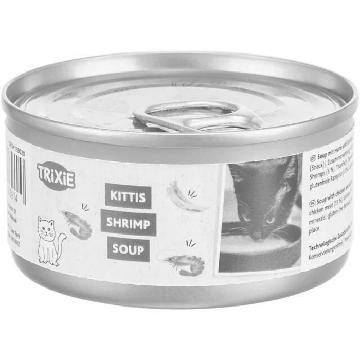 Hauptbild des Produkts Shrimp Soup krevety & kuře - tekutý pamlsek pro kočky, (BAL 4 x 80 g)