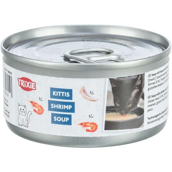Hauptbild des Produkts Shrimp Soup kuře & krevety - tekutý pamlsek pro kočky, 80 g