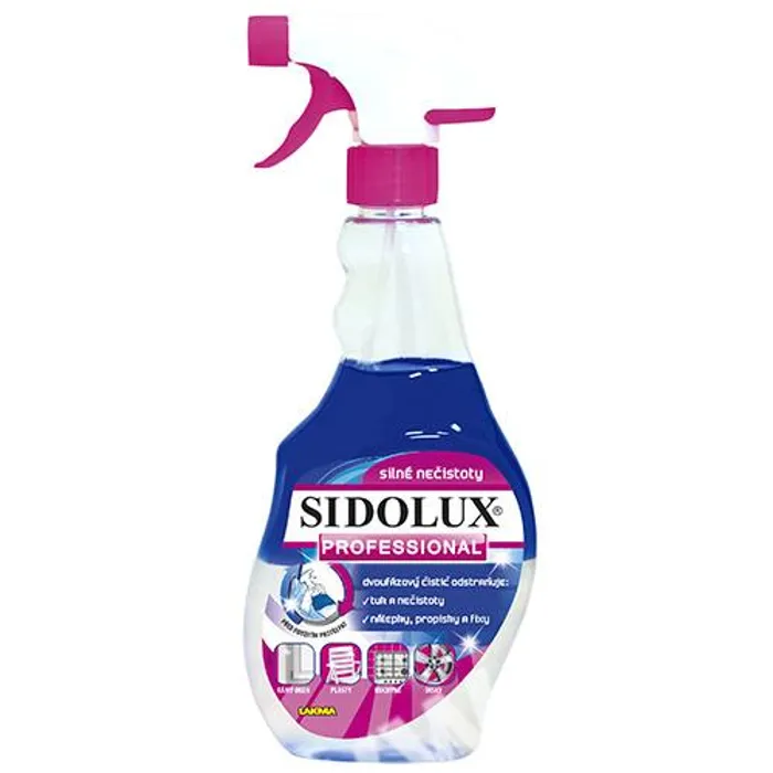 Hauptbild des Produkts Sidolux Professional dvoufázový čisticí prostředek na silné nečistoty rozprašovač 500 ml