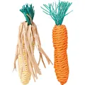Weiteres Produktbild Sisal-Karotte und Mais für Nagetiere 15 cm (2 Stück)